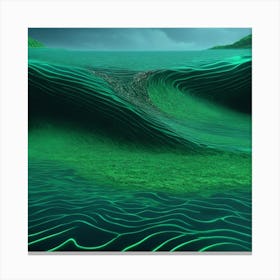 Ocean Wave Canvas Print