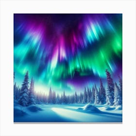 Aurora Borealis 222 Canvas Print