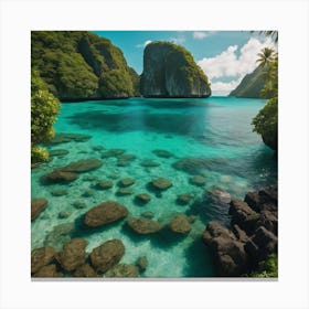 Philippine Island View Canvas Print