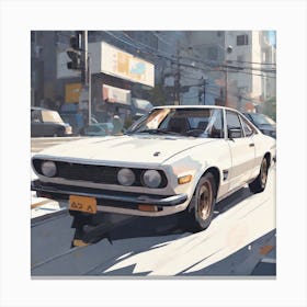 Toyota Celica 5 Canvas Print