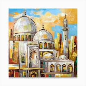 Islamic Mosque 1 Canvas Print