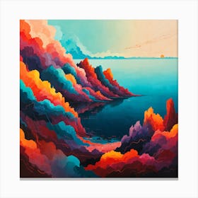 'Azure Sky' Canvas Print