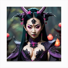 Chinese Devil Canvas Print