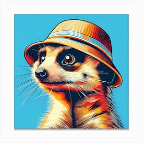 Meerkat 7 Canvas Print