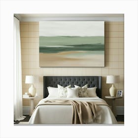 Abstract Landscape Painting Canvas Print