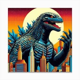 Monster 8 Canvas Print