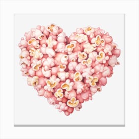 Heart Of Popcorn 3 Canvas Print