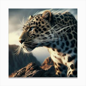 Leopard 3 Canvas Print