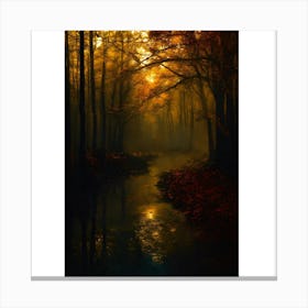 Autumn Forest 6 Canvas Print