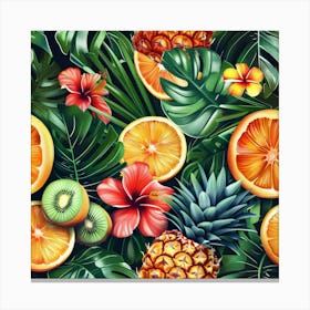 Tropical Fusion (3) Canvas Print