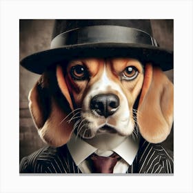 OGD- Original Gangster Dog~ Reimagined 9 Canvas Print