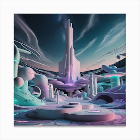 Leonardo Phoenix A Mesmerizing Surreal Dreamscape Featuring An 1 Canvas Print