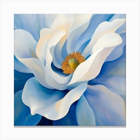 Blue Flower Canvas Print