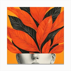 Woman'S Head 1 Canvas Print