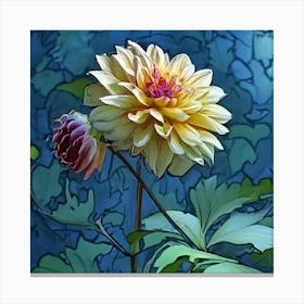 Dahlia 2 Canvas Print