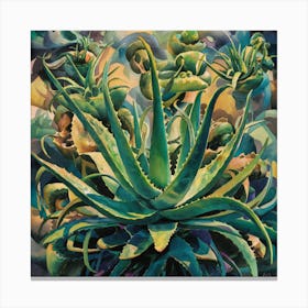 Aloe Vera 3 Canvas Print