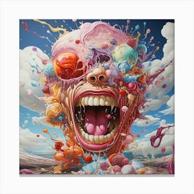 'The Mouth' Canvas Print