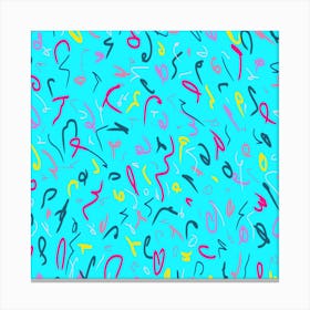 Party Print Canvas Print