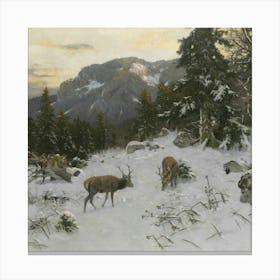 Winter 11 5 Canvas Print