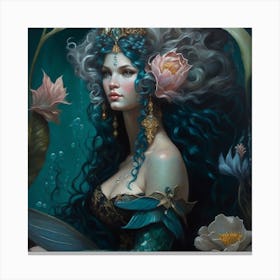 Mermaid 22 Canvas Print
