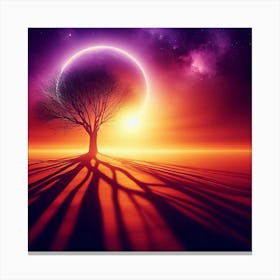 Tree In The Sky 32 Canvas Print