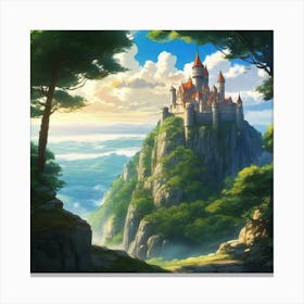 Castle In The Sky 31 Canvas Print