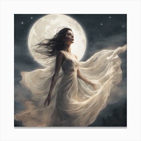 Full Moon 2 Canvas Print