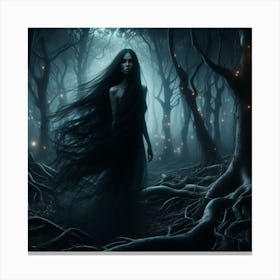 Dark Forest Canvas Print