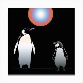 Penguins 1 Canvas Print