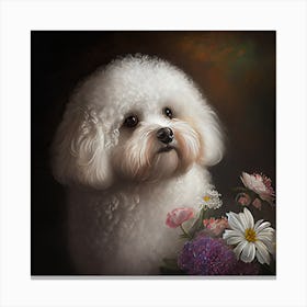 Poodle Canvas Print