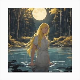 Mermaid Canvas Print