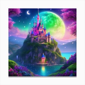 Cinderella Castle 6 Canvas Print