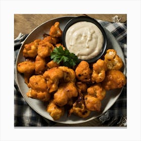 Cauliflower Fried Canvas Print