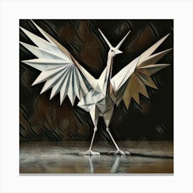 Origami Crane 1 Canvas Print