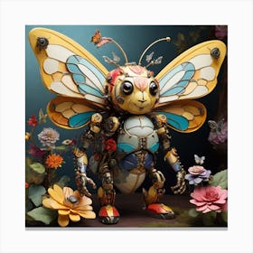 Mechanical Bumble Bee 2 2 Canvas Print
