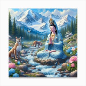 Guanyin Canvas Print