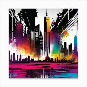 New York City Skyline 49 Canvas Print