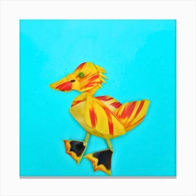 Tulip Duck Canvas Print