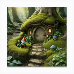 Gnome House Canvas Print