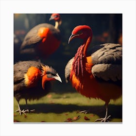 Birds Of Prey Canvas Print