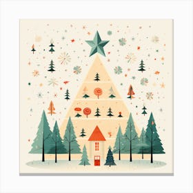 Christmas Tree 30 Canvas Print