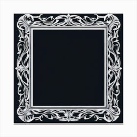 Ornate Frame Vector Canvas Print