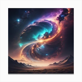 Cosmic Canvas 2 Canvas Print