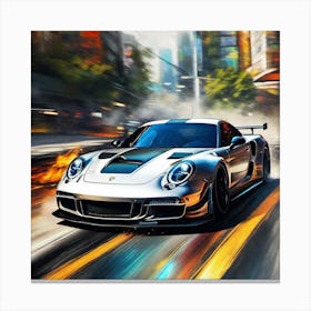 Porsche Gt3 Canvas Print