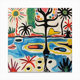 Magic Lagoon Canvas Print