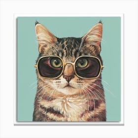 Whisker Charm Print Art Canvas Print