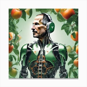 Apple Steve 19 Canvas Print