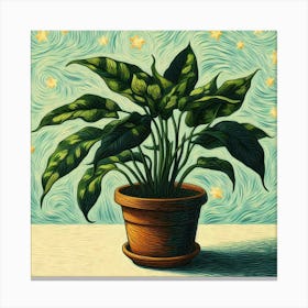 Potted Plant 2 Canvas Print