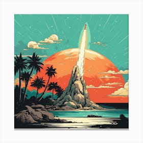 Rocket Canvas Print