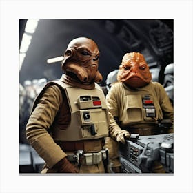 Star Wars The Force Awakens 8 Canvas Print